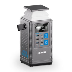 80000mah 296Wh Portable Power Station | PD 100W USB-C Fast Charge | Solar & Backup Ready