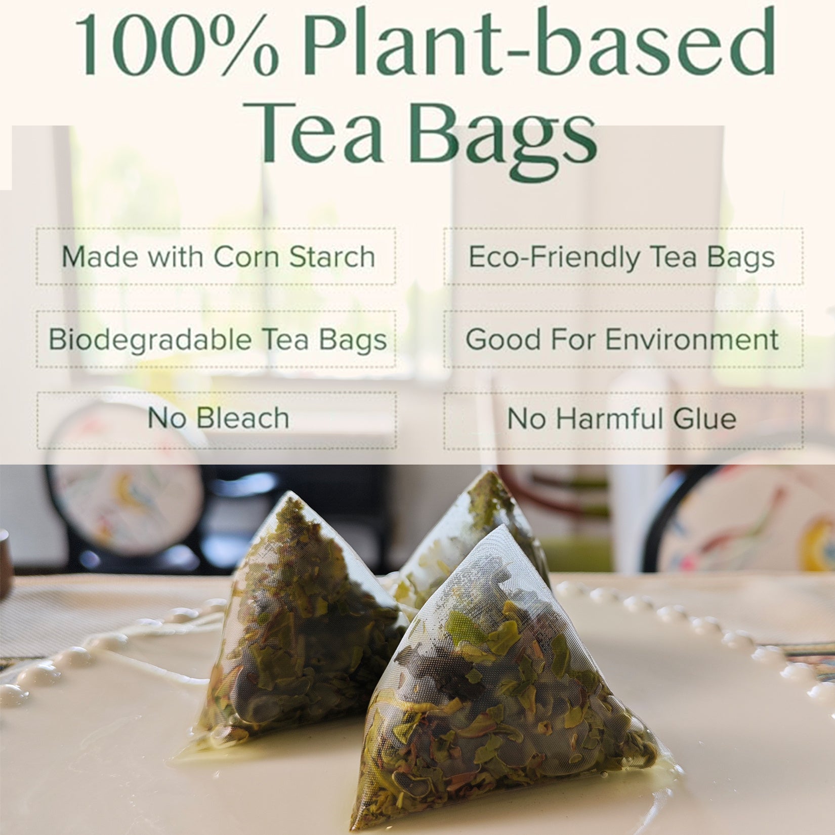Detox Cleanse Tea – Natural Oolong Leaf Herbal Tea Bags for Lung & Gut Health, Immune Boost, Caffeine-Free, Non-GMO, Organic (30 Tea Bags)