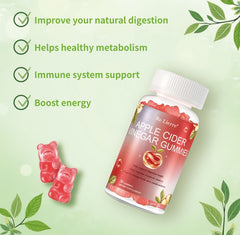 Cider Vinegar Gummies – 30 Grapefruit-Flavored Gummies for Digestion & Weight Support