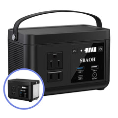 SBAOH P86 Portable Power Station – Lightweight 88.8Wh Power Bank with USB-C Fast Charging, LED Light, and Multi-Device Support
