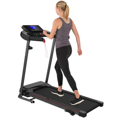 Compact Folding Treadmill with 3 Inclines | 12 Programs, Bluetooth, 2.5HP Motor